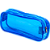 ESTOJO TRANSPARENTE - 1 ZIPER - AZUL - Imagem 1