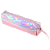 ESTOJO HOLOGRÁFICO - 1 ZIPER - ROSA CLARO - Imagem 1