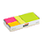 BLOCO SMART NOTES CX PRESENTE - COLORIDO NEON - 80FLS - 4 BLOCOS - Imagem 1