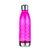 GARRAFA PLÁSTICA ESTAMPADA C/ TAMPA AL - 700ML - MATELASSE ROSA - Imagem 2