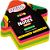 BLOCO SMART NOTES ARROW 70X70MM SETA - COLORIDO NEON -200FLS - 1BLOCO - Imagem 1