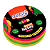 BLOCO SMART NOTES ROUND 70X70MM - COLORIDO NEON -200FLS - 1BLOCO - Imagem 1