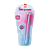 KIT ESCOLAR - TUTTI FRUTTI (3 LÁPIS HB + 1 BORRACHA) - BLISTER - Imagem 1