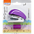 GRAMPEADOR PLÁSTICO MINI PARA 20FLS C/ BARRA 26/6 - BASE DE 6,8CM - BLISTER C/ 2 ITENS (ROXO) - Imagem 1