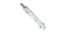 Seringa de Vidro Neutro 3ml Bico Metal Luer Lock - Art Glass - Imagem 1