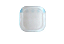 Curativo Espuma com Hidrocoloide 20cm x 20cm / Unidade - Vital Derme - Imagem 1