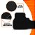 Jogo de Tapete Carpete Corsa Classic 2003 a 2016 Preto Com Logo Bordado Concept 3D 3 peças - Imagem 5