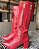Bota de couro legítimo com 2 zíperes - Bota Premium - Imagem 2