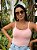 Blusa Regata Alcinha c/ Bojo Básica Feminina Suplex poliamida - Imagem 7