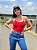 Blusa Regata Alcinha c/ Bojo Básica Feminina Suplex poliamida - Imagem 2
