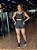 Conjunto fitness Preto feminino linha Paris Premium, tecido blackout ZERO transparencia - Imagem 3