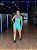Conjunto fitness verde menta feminino linha Paris Premium, tecido blackout ZERO transparência - Imagem 1