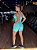 Conjunto fitness verde menta feminino linha Paris Premium, tecido blackout ZERO transparência - Imagem 4