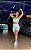 Conjunto fitness Off White feminino linha Paris Premium, tecido blackout ZERO transparência - Imagem 2