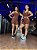 Conjunto fitness Marrom feminino linha Paris Premium, tecido blackout ZERO transparência - Imagem 5
