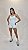 Macaquinho Fitness com Bolso Linha Paris – Off White - Imagem 1