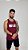 Regata Longline Masculina em Malha de Algodão Premium - Bordo - Imagem 1
