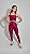 Conjunto Linha Luminous – Marsala -Top Cropped + legging cós alto, tecido com tecnologia, estilo e performance - Imagem 1