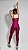 Conjunto Linha Luminous – Marsala -Top Cropped + legging cós alto, tecido com tecnologia, estilo e performance - Imagem 4