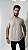 Camiseta Masculina Texturizada - Cor Nude - Imagem 4