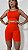 Conjunto fitness feminino Top Alça larga + Shorts com bolso cós alto linha Duplex Power - Imagem 1