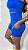 Conjunto Azul Royal fitness feminino Top cropped + Shorts com bolso cós alto linha Duplex Power - Imagem 8