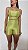 Conjunto Linha Luminous – verde pistache -Top cropped + shorts cós alto com bolso - Imagem 3