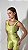 Conjunto Linha Luminous – Verde Pistache -Top alça larga + shorts cós alto com bolso - Imagem 1