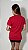Camiseta Long Poliamida UV - Vermelha - Imagem 4