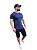 Camiseta Masculina Malha Peruana Azul Marinho - Imagem 2