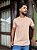 Camiseta Masculina Malha Peruana Nude - Imagem 1