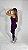 Top Cropped Linha Paris - Cor Black Berry - Imagem 2