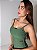 Top Cropped Linha Paris - Cor - Verde Chive - Imagem 1