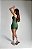 Shorts Com Bolso Feminino Cós Alto Linha Paris - Cor Verde Chive - Imagem 4