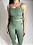 Conjunto Fitness Linha Paris Top + Legging – Verde Chive - Imagem 2