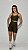Conjunto Fitness Linha Paris Top + Shorts – Marrom Expresso - Imagem 2
