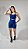 Conjunto Fitness Linha Paris Top + Shorts – Azul Marinho - Imagem 1