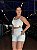 Shorts Fitness Linha Paris com Bolso – Off White - Imagem 2