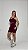 Shorts Fitness Linha Paris com Bolso – Vinho - Imagem 2
