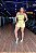 Shorts Fitness Linha Paris com Bolso – Amarelo Manteiga - Imagem 2