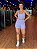 Shorts Fitness Linha Paris com Bolso – Purple Rose - Imagem 2