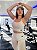 Top Cropped Fitness Linha Paris – Off White - Imagem 1
