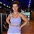 Top Cropped Fitness Linha Paris – Purple Rose - Imagem 1