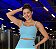 Top Cropped Fitness Linha Paris – Sky Blue - Imagem 1
