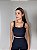 Top Alça Larga Fitness Linha Paris – Preto - Imagem 1