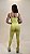 Conjunto Fitness Linha Paris Top + Legging – Amarelo Manteiga - Imagem 2