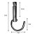 GANCHO PARABOLT TETO INOX - Imagem 3