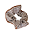 Scrunchie Celine Pied de Poule - Imagem 1