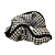 Scrunchie Celine Pied de Poule - Imagem 3