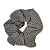 Scrunchie Xadrez Vichy - Imagem 5